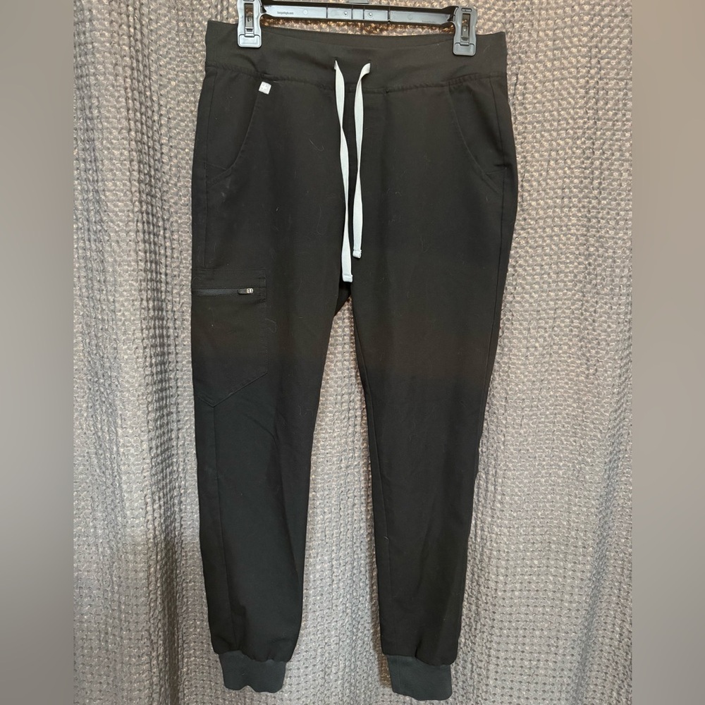 Zamora Jogger Scrub Pants, Black - Size Small